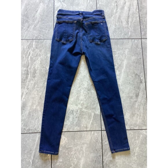 Rag & Bone Nina High Rise Ankle Skinny Jean Dark Wash Carmen 26 - Picture 4 of 8